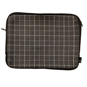 HAY HAY laptop case zippered black and white